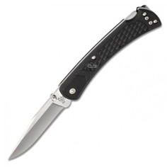 B0110BKS1 110 Slim Select - нож складной, сталь 420HC, рукоять чёрный нейлон Buck