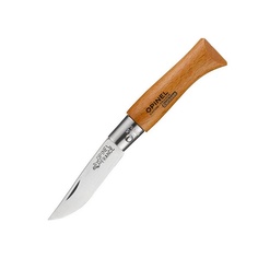 Нож Opinel №3, углеродистая сталь, бук