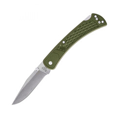 B0110ODS2 110 Slim Select - нож складной, сталь 420HC, рукоять зеленый нейлон Buck