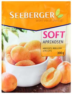 Сухофрукты Seeberger абрикосы мягкие 200 г