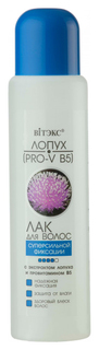 Лак для волос Витэкс С экстрактом корня лопуха и PRO-V-B5 500 мл Vitex