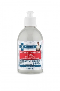 Антисептический гель для рук Аптечка Агафьи 300 мл.