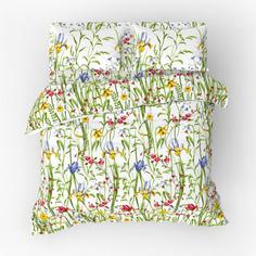 Постельное бельё "Традиция",бязь; Флора; Размер: 2.0 евро простыня