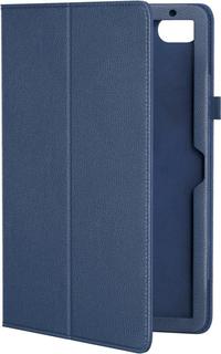 Кожаный чехол подставка для Huawei MediaPad M5 Lite 10 GSMIN Series CL (Темно-синий)