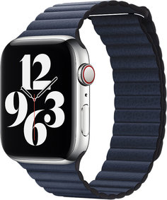 Ремешок Apple для смарт-часов Apple Watch 44mm Diver Blue Leather Loop Large (MGXD3ZM/A)