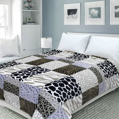 Покрывало 150*200 Happy Family велсофт Грин