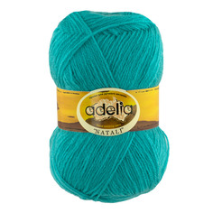 Вязание Пряжа ADELIA "NATALI" 10 шт, в упак, цвет св,бирюзовый NATALI-25, 300 м от Adelia
