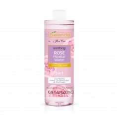 Мицеллярная вода Bielenda Rose Care 3 в 1, 200 мл