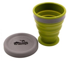 Стакан Tramp силиконовый (оливковый, 200мл)