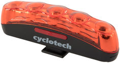 Велосипедный фонарь CYCLOTECH S21ECYFL003, черный / красный [s21ecyfl003-bh]