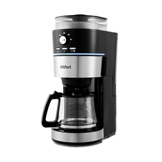 Кофеварка капельного типа Kitfort KT-737 Black/Silver