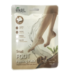 Пилинг-носочки с улиточным муцином Ekel Snail Foot Peeling Pack 40 гр