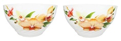 Набор салатников "Цветок" 1,0л 2шт. Солнечногорская керамика