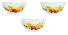Набор салатников "Овощное рагу" 1,0л 3шт. Солнечногорская керамика
