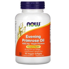 Масло примулы вечерней для женщин NOW Evening Primrose Oil 1000 mg капсулы 90 шт.