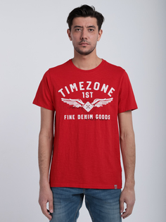 Футболка мужская SQ63517 Timezone красная S