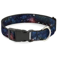 Ошейник для собак Buckle-Down Галактика, с пластиковой застежкой, S, 23-38 см