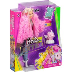 Кукла Экстра в розовой куртке Barbie GRN28