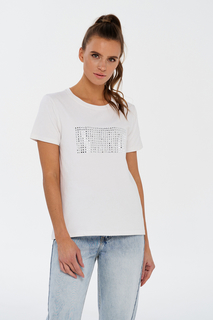 Футболка женская Tom Farr T W8610.50 белая 44 RU