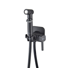 Встраиваемый Смеситель Lemark LM7165BL Black Edition с гигиеническим душем