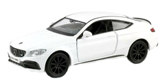 Машинка Uni-Fortune RMZ City 1:32 Mercedes-Benz C63 S AMG Coupe 2019 белый 554987-WH