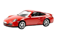 Машинка металлическая Uni-Fortune RMZ City 1:43 Porsche 911 Turbo красный 444010-RD
