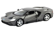 Машинка металлическая Uni-Fortune RMZ City 1:32 Ford GT 2019 (цвет серый) 554050-GR