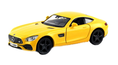 Машинка Uni-Fortune RMZ City 1:32 Mercedes-Benz GT S AMG 2018 желтый 554988-YL