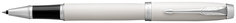 Parker Ручка-роллер Parker IM Metal White CT, толщина линии F, хром