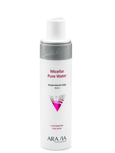 Мицеллярная вода 3в1 ARAVIA Professional Micellar Pure Water, 250 мл/12