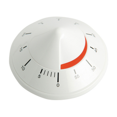 Таймер Dewal механический «Конус», белый