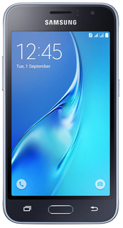 Смартфон Samsung Galaxy J1 (2016) 1/8GB Black (SM-J120FZKDSER)