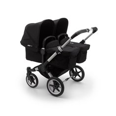 Bugaboo donkey3 коляска 2 в 1 для двойни twin alu/black/black
