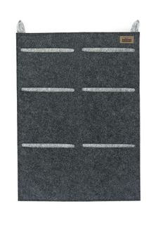 Органайзер для хранения подвесной "CLASSIC", тёмно-серый, 45х60см EVA