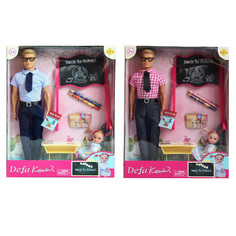 Игровой набор Кукла Defa Kevin Учитель, 2 вида в коллекции 8368d Junfa Toys