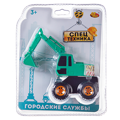 Машинка инерционная Abtoys Cпецтехника Экскаватор мини C-00461