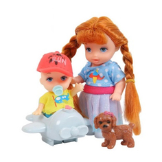 Игровой набор Вaby Ardana На прогулке (с самолетиком-каталкой) A603 Jiangsu Holly Everlasting Inc.
