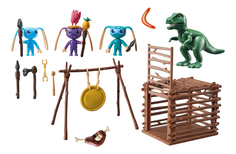 Игровой набор Playmobil PLAYMOBIL Инопланетный воин с Т-рекс ловушкой