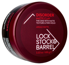 Средство для укладки волос Lock Stock & Barrel Disorder Ultra Matte Clay 100 г