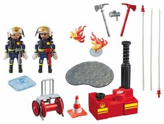 Игровой набор Playmobil Пожарная служба: Пожарные с водяным насосом