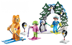 Игровой набор Playmobil Зимние виды спорта: Урок катания на лыжах