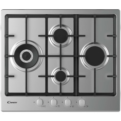 Встраиваемая варочная панель газовая Candy CHG6D4WX Silver