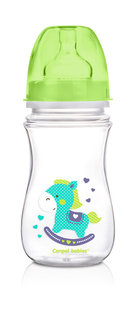 Бутылочка Canpol EasyStart Toys 240 мл 3 мес+ 35/221 зеленый