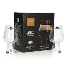 Бокалы для пива Bormioli Luigi Портер 600мл Bormioli Luigi S.p.A. 1 набор 2 шт. Италия