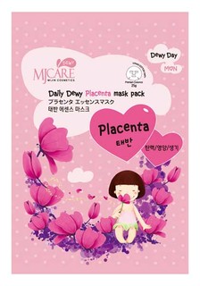 Маска для лица MJ CARE Daily Dewy Placenta Mask Pack 25 г