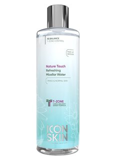 Освежающая мицеллярная вода ICON SKIN Nature Touch, 400 мл. (25)
