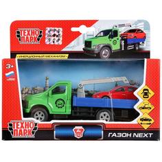 Набор металлических машин Технопарк ГАЗ Газон Next эвакуатор + Hyundai Solaris
