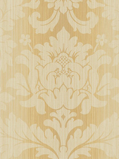 Дизайнерские обои Seabrook TAPESTRY, США, акрил/бумага, моющиеся, Бежевые, 0,52х10м