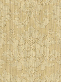 Дизайнерские обои Seabrook TAPESTRY, США, акрил/бумага, моющиеся, Бежевые, 0,52х10м