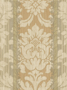 Дизайнерские обои Seabrook TAPESTRY, США, акрил/бумага, моющиеся, Коричневые, 0,52х10м